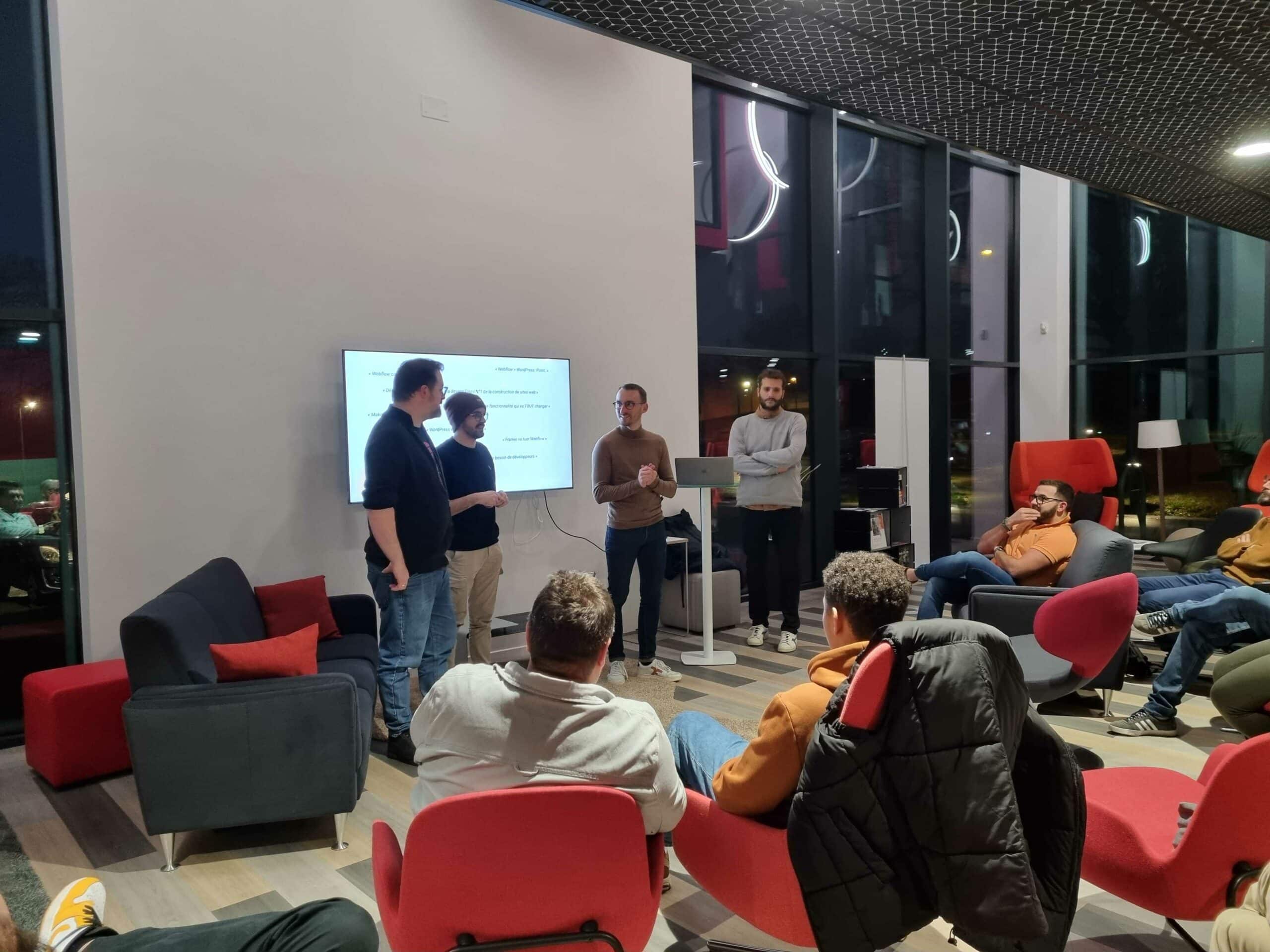 On a lancé les meetups WordPress à Cholet !