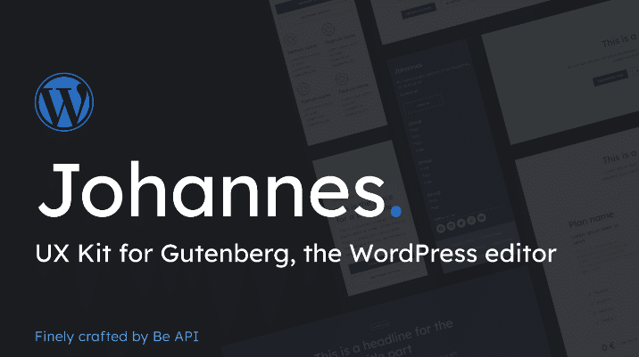 johannes ux kit figma wordpress