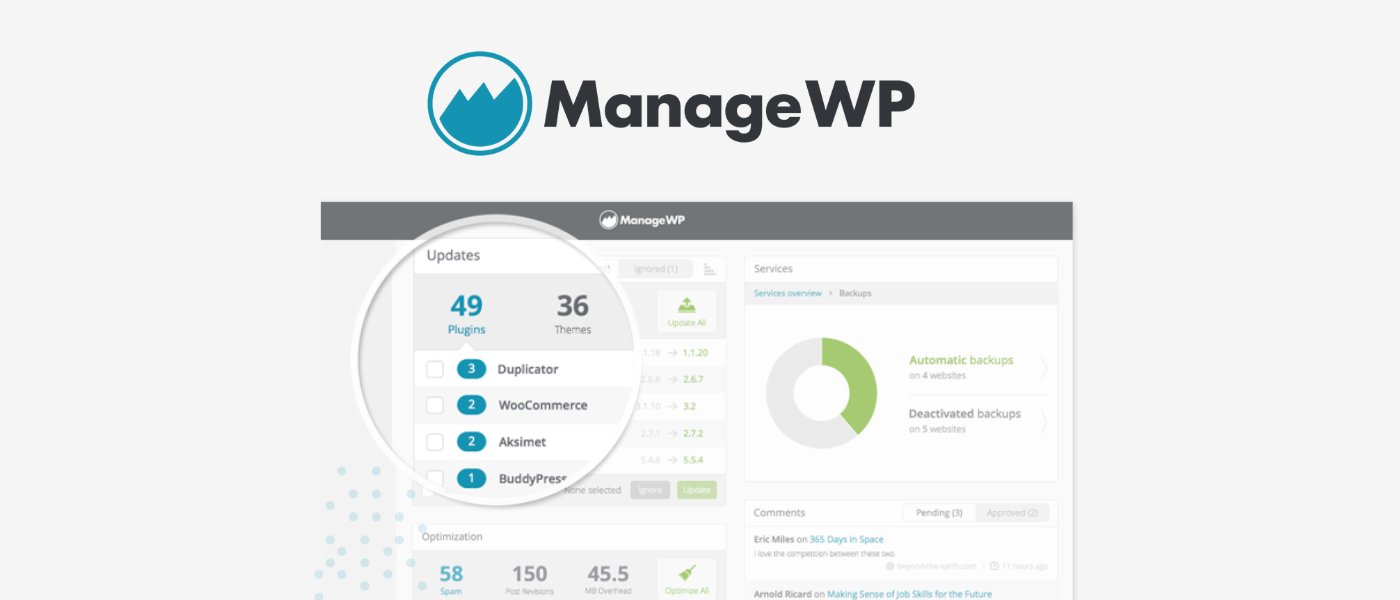 ManageWP : découvrez ses fonctionnalités et avantages